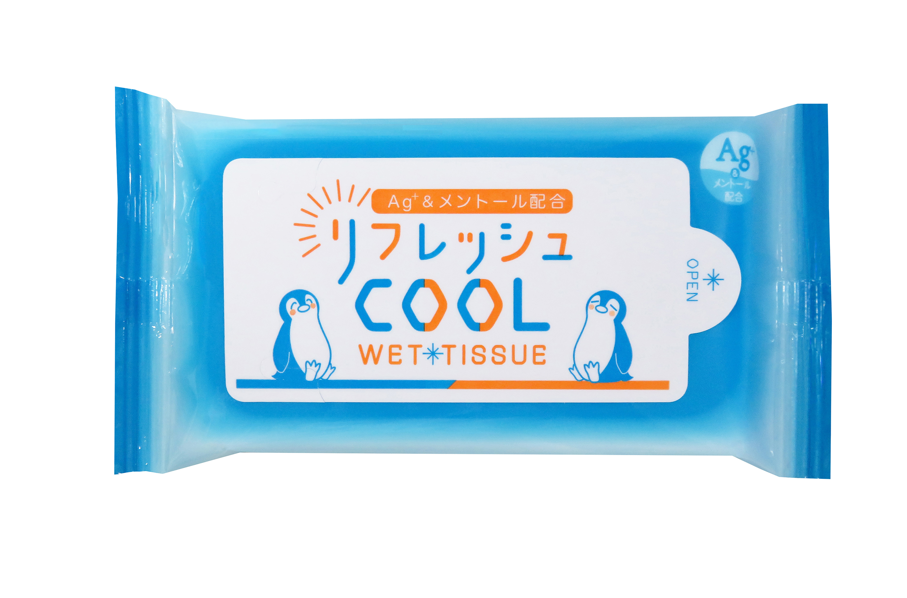 リフレッシュCOOLウェットティッシュ10枚ｘ100個